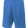 A4 Mens Moisture Wicking Tricot Mesh Shorts - Royal Blue