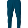 A4 Mens Sprint Tech Fleece Jogger Sweatpants w/ Pockets - Navy Blue