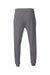 A4 N6213 Mens Sprint Tech Fleece Jogger Sweatpants w/ Pockets Graphite Grey Flat Back