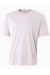 A4 NB3142 Youth Performance Moisture Wicking Short Sleeve Crewneck T-Shirt White Flat Front