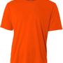 A4 Youth Performance Moisture Wicking Short Sleeve Crewneck T-Shirt - Safety Orange