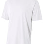 A4 Youth Sprint Performance Moisture Wicking Short Sleeve Crewneck T-Shirt - White