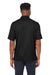 North End NE102 Mens Replay Recycled Moisture Wicking Short Sleeve Polo Shirt Black Model Back