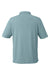 North End NE102 Mens Replay Recycled Moisture Wicking Short Sleeve Polo Shirt Opal Blue Flat Back