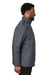 North End NE721 Mens Aura Water Resistant Full Zip Jacket Carbon Grey Model Side