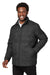 North End NE721 Mens Aura Water Resistant Full Zip Jacket Black Model 3q