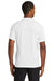 New Era NEA200 Mens Series Performance Jersey Moisture Wicking Short Sleeve Crewneck T-Shirt White Model Back