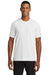 New Era NEA200 Mens Series Performance Jersey Moisture Wicking Short Sleeve Crewneck T-Shirt White Model Front