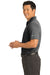 Nike NKAA1854 Mens Prime Dri-Fit Moisture Wicking Short Sleeve Polo Shirt Black Model Side