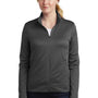 Nike Womens Therma-Fit Moisture Wicking Fleece Full Zip Sweatshirt - Anthracite Grey