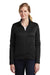 Nike NKAH6260 Womens Therma-Fit Moisture Wicking Fleece Full Zip Sweatshirt Black Model Front