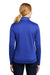 Nike NKAH6260 Womens Therma-Fit Moisture Wicking Fleece Full Zip Sweatshirt Game Royal Blue Model Back