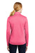 Nike NKAH6260 Womens Therma-Fit Moisture Wicking Fleece Full Zip Sweatshirt Heather Vivid Pink Model Back