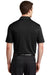 Nike NKAH6266 Mens Dri-Fit Moisture Wicking Short Sleeve Polo Shirt Black Model Back