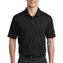 Nike Mens Dri-Fit Moisture Wicking Short Sleeve Polo Shirt - Black