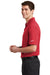 Nike NKAH6266 Mens Dri-Fit Moisture Wicking Short Sleeve Polo Shirt Gym Red Model Side