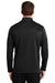 Nike NKAH6418 Mens Therma-Fit Moisture Wicking Fleece Full Zip Sweatshirt Black Model Back