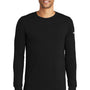 Nike Mens Dri-Fit Moisture Wicking Long Sleeve Crewneck T-Shirt - Black