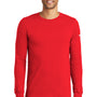 Nike Mens Dri-Fit Moisture Wicking Long Sleeve Crewneck T-Shirt - University Red