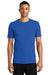Nike NKBQ5231 Mens Dri-Fit Moisture Wicking Short Sleeve Crewneck T-Shirt Rush Blue Model Front