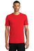Nike NKBQ5231 Mens Dri-Fit Moisture Wicking Short Sleeve Crewneck T-Shirt University Red Model Front