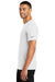 Nike NKBQ5231 Mens Dri-Fit Moisture Wicking Short Sleeve Crewneck T-Shirt White Model Side
