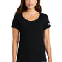 Nike Womens Dri-Fit Moisture Wicking Short Sleeve Scoop Neck T-Shirt - Black