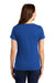 Nike NKBQ5234 Womens Dri-Fit Moisture Wicking Short Sleeve Scoop Neck T-Shirt Rush Blue Model Back