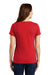 Nike NKBQ5234 Womens Dri-Fit Moisture Wicking Short Sleeve Scoop Neck T-Shirt University Red Model Back
