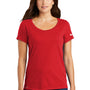 Nike Womens Dri-Fit Moisture Wicking Short Sleeve Scoop Neck T-Shirt - University Red