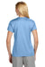 A4 NW3201 Womens Performance Moisture Wicking Short Sleeve Crewneck T-Shirt Light Blue Model Back