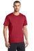Ogio OE320 Mens Endurance Pulse Jersey Moisture Wicking Short Sleeve Crewneck T-Shirt Ripped Red Model Front