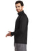Ogio OE550 Mens Endurance Radius Moisture Wicking 1/4 Zip Sweatshirt Blacktop Model Side