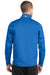 Ogio OE701 Mens Endurance Fulcrum 1/4 Zip Jacket Electric Blue Model Back
