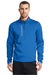 Ogio OE701 Mens Endurance Fulcrum 1/4 Zip Jacket Electric Blue Model Front