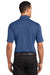 Ogio OG122 Mens Gauge Moisture Wicking Short Sleeve Polo Shirt Indigo Blue Model Back