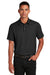 Ogio OG126 Mens Onyx Moisture Wicking Short Sleeve Polo Shirt Blacktop Model Front