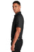 Ogio OG126 Mens Onyx Moisture Wicking Short Sleeve Polo Shirt Blacktop Model Side