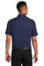 Ogio OG126 Mens Onyx Moisture Wicking Short Sleeve Polo Shirt Navy Blue Model Back