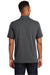 Ogio OG138 Mens Limit Moisture Wicking Short Sleeve Polo Shirt Diesel Grey Model Back