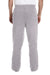 Champion P800 Mens Open Bottom Fleece Sweatpants w/ Pockets Light Steel Grey Model Back