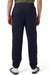 Champion P950 Mens Powerblend Sweatpants w/ Pockets Navy Blue Model Back