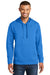 Port & Company PC590H Mens Dry Zone Performance Moisture Wicking Fleece Hooded Sweatshirt Hoodie w/ Pouch Pocket Royal Blue Model Front