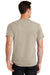 Port & Company PC61/PC61T Mens Essential Short Sleeve Crewneck T-Shirt Light Sand Brown Model Back