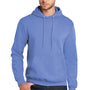 Port & Company Mens Core Pill Resistant Fleece Hooded Sweatshirt Hoodie w/ Pouch Pocket - Carolina Blue