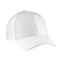 Adams Mens Pro-Flow Moisture Wicking Adjustable Hat - White