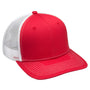 Adams Mens Eclipse Adjustable Hat - Red/White