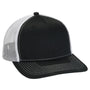 Adams Mens Eclipse Adjustable Hat - Black/White