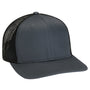 Adams Mens Eclipse Adjustable Hat - Charcoal Grey/Black