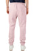 American Apparel RF491 Mens ReFlex Fleece Sweatpants w/ Pockets Blush Pink Model Back
